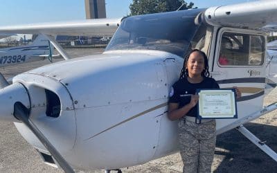 DAJA Student Pilot In The News